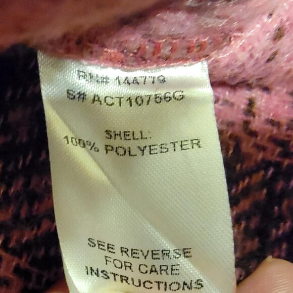 NWOT Vici On the Move Pink and Brown Plaid Shacket - Picture 10 of 16